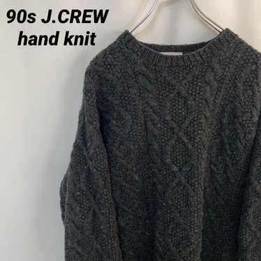 90’s j.crew crazy knit 名作 90s 名作 j.crew ジェイクルー ロールネック ローゲージ ニット