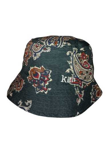 帽子 kith deconstructed bandana bucket hat Kith Deconstructed Bandana Bucket Hat Black - SS21 - US