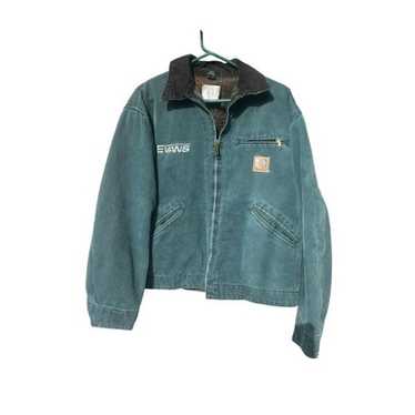 USA Carhartt デトロイトジャケット J43 CHT Carhartt Detroit Jacket J43 CHT Men's Size:M 90's Made in