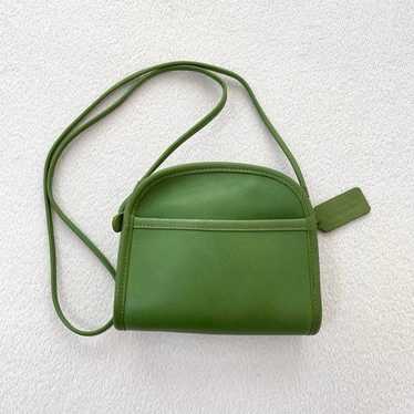 バッグ Vintage Coach Shoulder Bag Leaf Green COACH Ergo Flap Shopper Leaf Green Leather Shoulder Bag | eBay