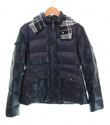 BURBERRY　BLUE LABEL ダウンベスト　サイズ38 BURBERRY BLUE LABELダウンベスト バーバリーブルーレーベル