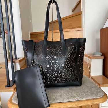 MaxMara レザー手袋 ブラック M Black handbags | Max Mara