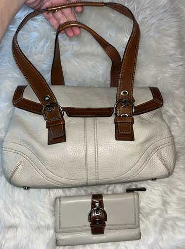 バッグ Vintage Coach Leather Hampton Soho Bag Vintage COACH 