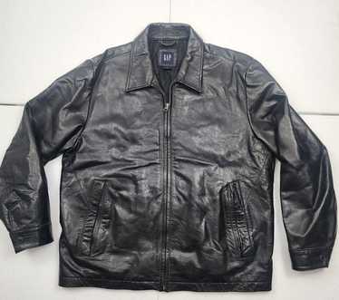 も*✨様 90s old gap short leather bomber ja も*✨様 90s old gap short leather bomber ja - メルカリ