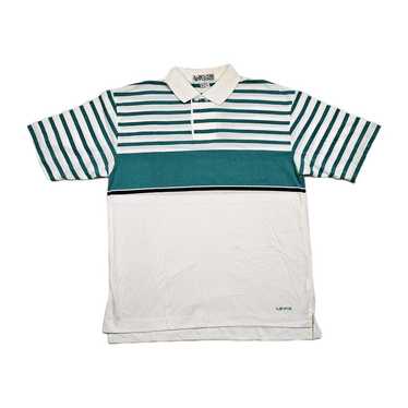 80s Levis ポロ 70s USA vintage polo shirt 1970's-80's Retro Levis Polo Style Shirt W/ Striped Color