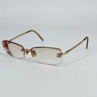 CHANEL シャネル サングラス 4115 c273/73 ゴールドｘベージュ CHANEL シャネル サングラス 4115 c273/73 ゴールドxベージュ