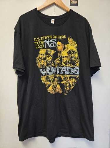 Wu-Tang N.Y. STATE OF MIND ツアーTシャツ 2022 NAS + WU-TANG CLAN - N.Y. STATE OF MIND TOUR 2022 (L) TEE