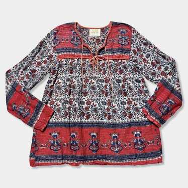 India cotton gauze top - Gem