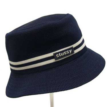 帽子 90s old stussy bucket hat 🔶️VINTAGE STUSSY LOGO BUCKET HAT SKATER HIP HOP RAP