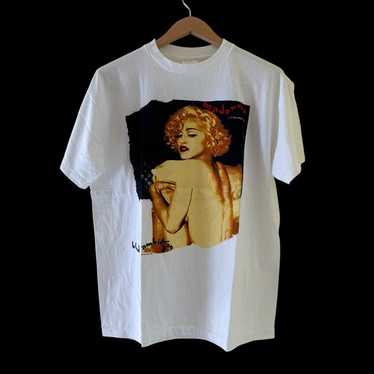 マドンナ blond ambition world tour Tシャツ 90s Madonna Blond Ambition World Tour 90 Vintage T Shirt Rock