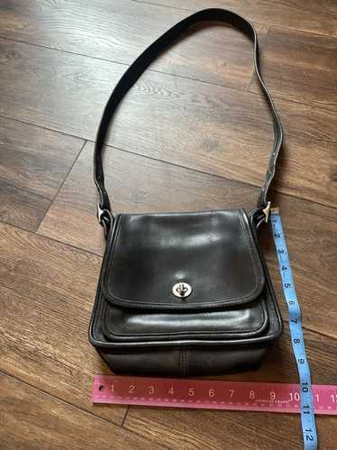 バッグ 00s old coach 9061 shoulderbag leather Coach Vintage 9061 Black Leather Legacy Crossbody Shoulder
