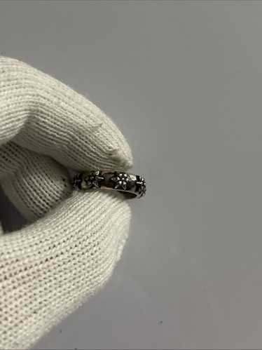 CHROME HEARTS STAR BAND スター バンド リング 20号 CHROME HEARTS Star band Ring Silver925 Used mens US size