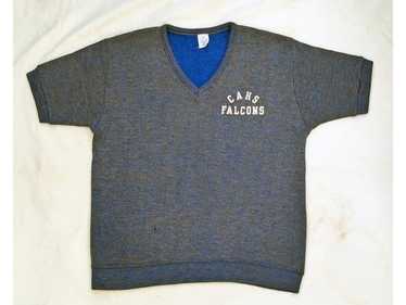 60’s S/S SWEAT SHIRT Vintage Sportswear Short Sleeve Sweatshirt 60s Spruce Mayo