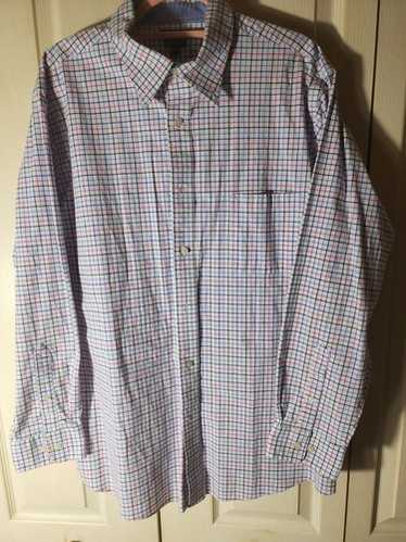 Croft & Barrow Multi Color Check Button Down True… - image 1