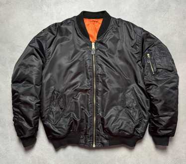 H*着様 90s vtg alpha USA製　ma-1 flight jack Vintage Alpha Industries Bomber Flight Jacket Ma1 USAF Big