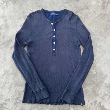 Rrl henley neck sweater - Gem