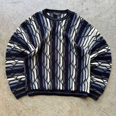 90s USA製 Protege collection 3D knit Vintage Protege 3d Knit Sweater - Gem