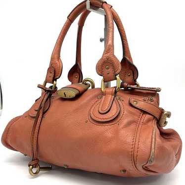 Vintage Chloé Paddington Bags Dark Brown Chloe Dark Brown Leather Paddington Medium Satchel Bag