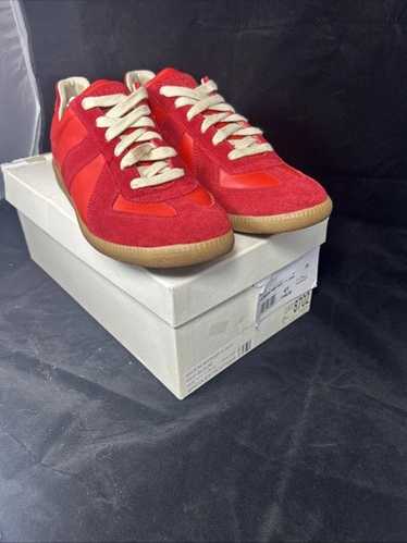 Maison Margiela メゾンマルジェラ スウェード レッド 38 MM6 Maison Margiela / エムエムシックスメゾンマルジェラ
