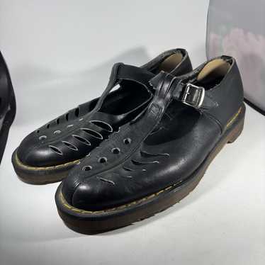 Dr. Martens ポリー ブラック 37 Dr. Martens/ドクターマーチン POLLEY Tバーシューズ 14852001