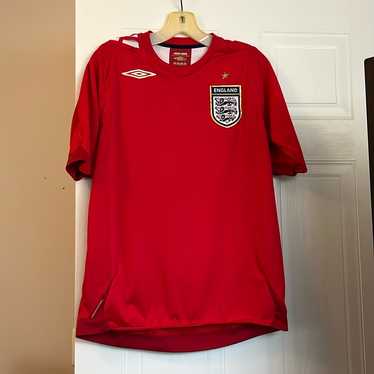 Umbro イングランド代表 2004年モデル レッドシャツ　リバーシブル s-l400.jpg