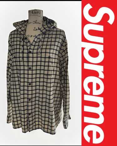Supreme plaid hooded - Gem