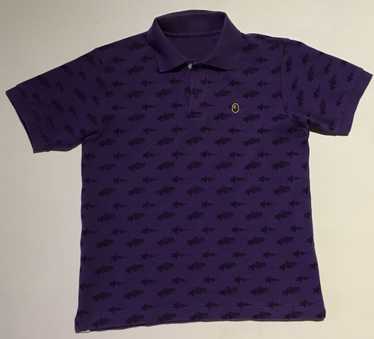 トップス a bathing ape bapesta polo shirt M] A Bathing Ape Bape Sta All Over Polo Shirt