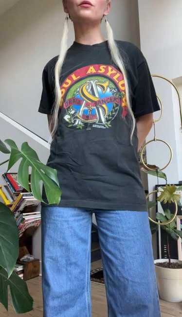 1992年 ソウル・アサイラム Soul Asylum UKツアーＴシャツ 1992 Soul Asylum Tour Shirt Vintage 90s Concert Band Tee