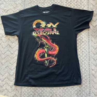 Ozzy Shirt Ozzy Osbourne: Vintage Snake Black T-shirt