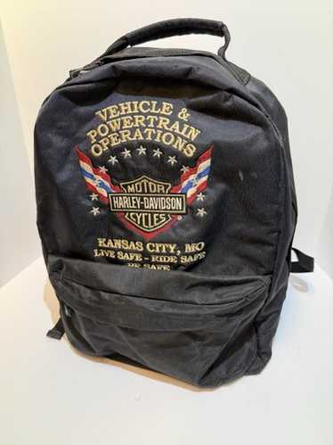 Harley-Davidson バックパック 黒 Harley-Davidson® Women's Distressed Denim Backpack | Black