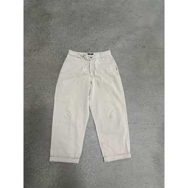 RRL チノパン 白 POLO RALPH LAUREN ポロ ラルフローレン チノパン 絵柄 ホワイト