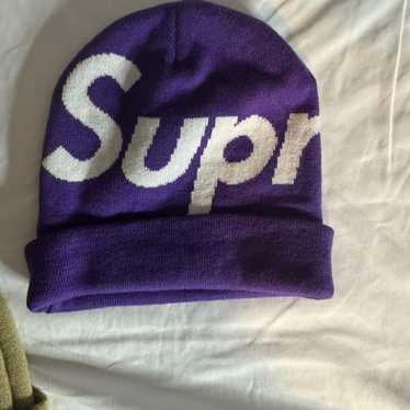 Purple supreme beanie - Gem