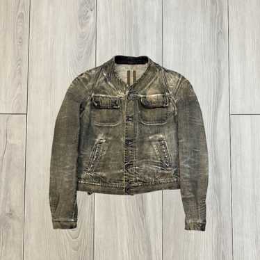 DRKSHDW OLMAR and MIRTA期 デニムジャケット Rick Owens Drkshdw Olmar and Mirta Denim Jacket - Blue