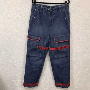 MARITHÉ FRANÇOIS GIRBAUD \"shuttle pants\" Vintage Le Jean De Marithe Francois Girbaud Shuttle Strap