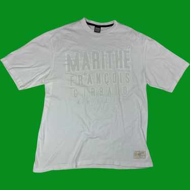 ★Marithe + Francois Girbaud★ REGULAR LOGO TEE cream MFG45C Marithe Francois Girbaud W Classic Logo Tee Cream | ของแท้
