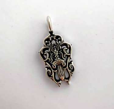 Chrome hearts pendant dagger - Gem