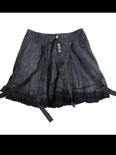 スカート 00s MARITHE FRANCOIS GIRBAUD FringeSkirt Marithe francois girbaud skirt - Gem