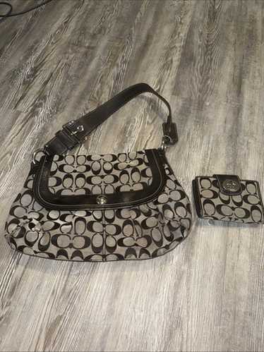 バッグ 00S coach Soho Hobo hand bag signature Coach soho hobo handbag - Gem