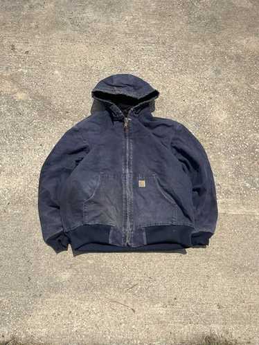 Vtg carhartt hooded work - Gem