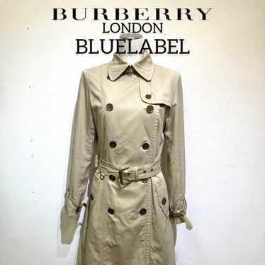 ジャケット・アウター BURBERRY BLUE LABEL trench coat size 38 Burberry Blue Label trench coat Beige cotton M 38 US Size S