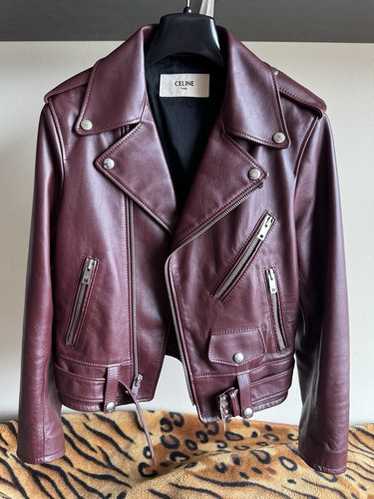 Celine leather biker jacket - Gem