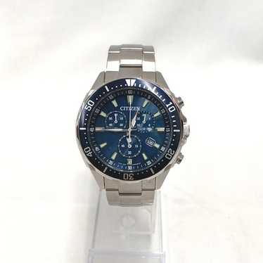 時計 CITIZEN VO10-6772F GN-4-S H500-S064597 Citizen Men's Eco-Drive Chronograph Diver Design Watch VO10