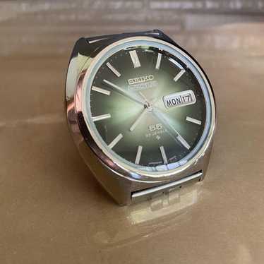 SEIKO 5 ACTUS 25石6106-7609 AUTOMATIC SEIKO 5 ACTUS SS 25 Jewels Vintage Watch 6106-7690 | eBay