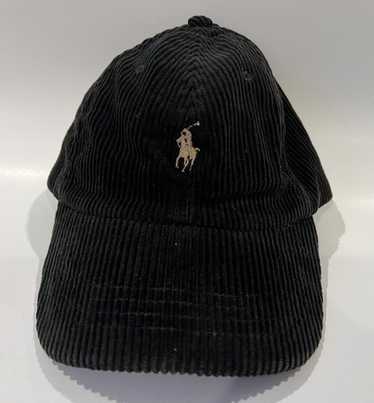 帽子 90s polo RalphLauren corduroy cap Vtg Polo Ralph Lauren Corduroy Faded Hat Horse Logo Strap