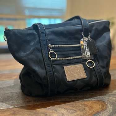 バッグ Coach 2way POPPY Shoulder Bag Signature Coach | Signature Poppy 2Way Shoulder Bag | Preloved