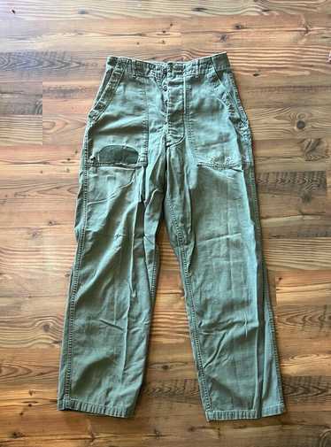 パンツ Used Us Army OG-107 Utility Trouser 60s NOS OG107 / Fatigue Pants, W26 x L31 US Army 1960's, N-42 | eBay