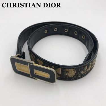 Navy ファッション Dior Trotter Logo Trotter Pattern Belt