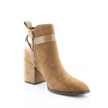 Vionic Camel Ankle Booties With Block Heel - image 1