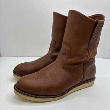RED WING 866　ペコス RED WING 866 PECOS Traction Tred 9” Pull On Leather Work
