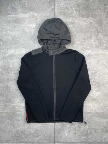ジャケット・アウター PRADA SPORT NYLON ZIPUP HOODIE JACKET PRADA SPORT NYLON ZIPUP HOODIE JACKET